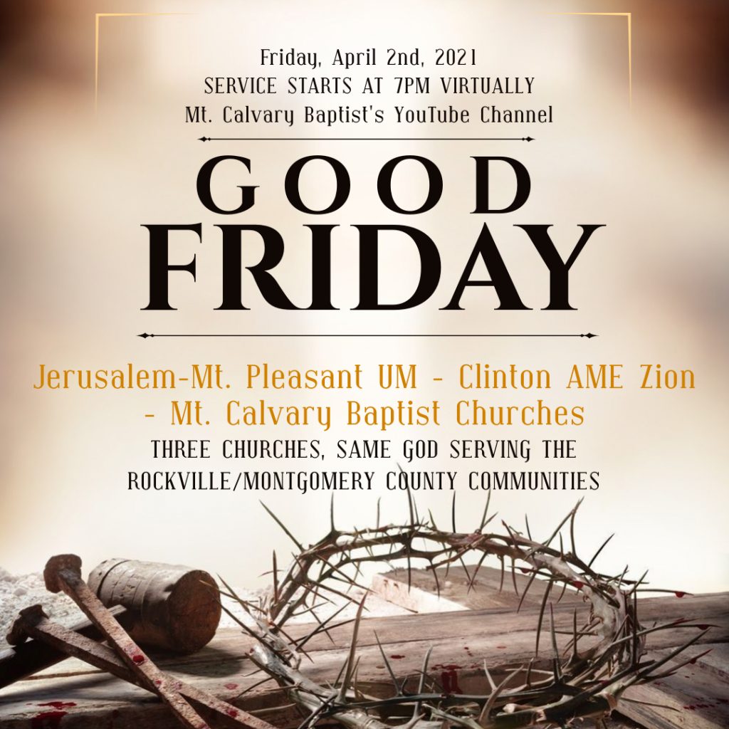 Good Friday Service JerusalemMt.Pleasant UMC